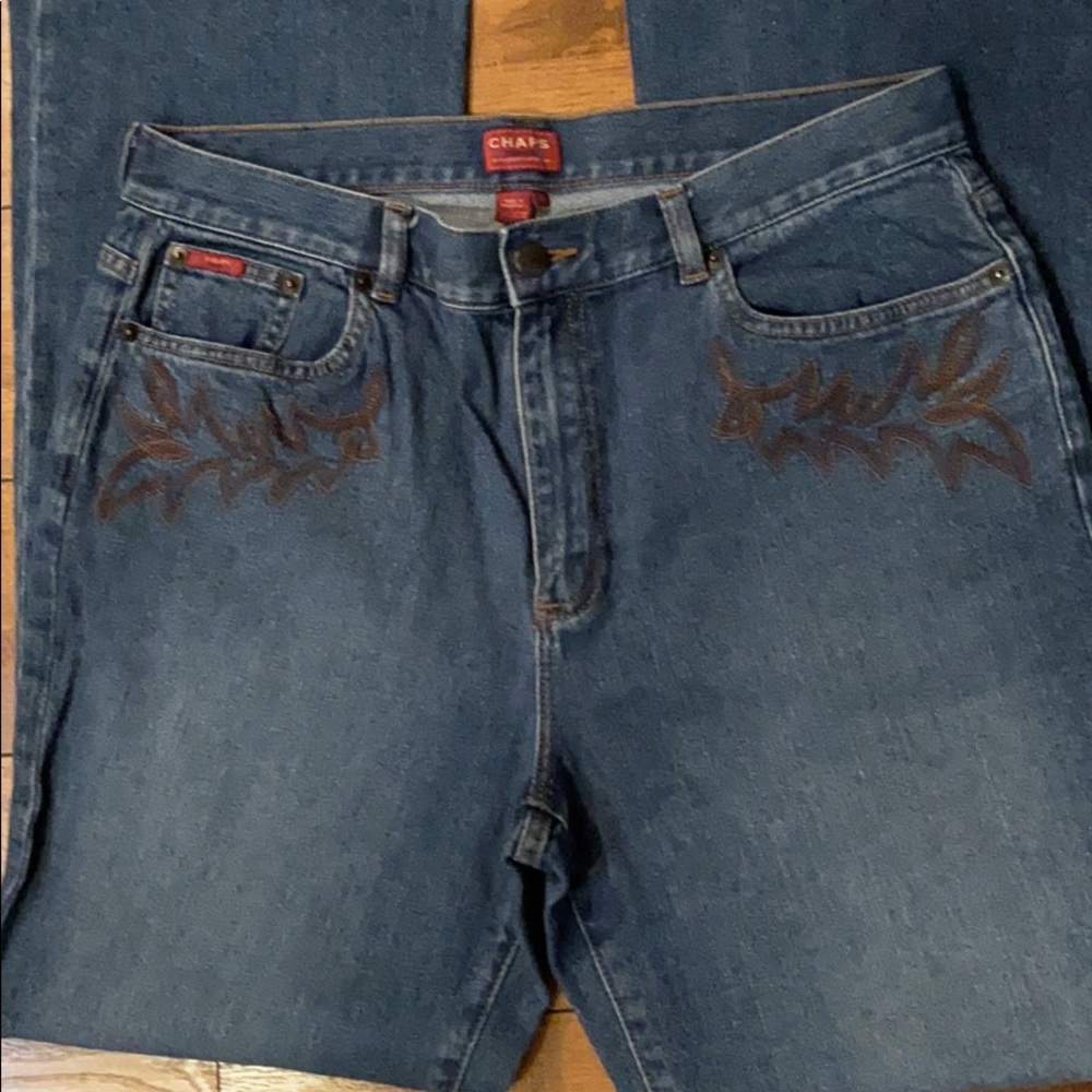 Chaps Denim High Rise Jeans - Picture 3 of 11